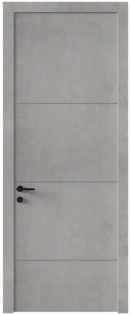 Межкомнатная дверь Tivoli Г-3, Без стекла (ДГ), цвет - Белый камень