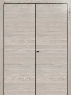 Дверь Tivoli / Тиволи Б-3 Серый дуб без стекла
