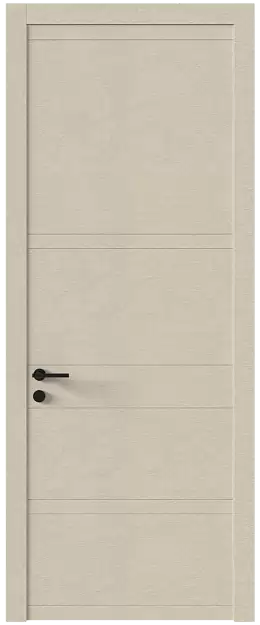Межкомнатная дверь Tivoli Е-2, Без стекла (ДГ), цвет - Версилк крем