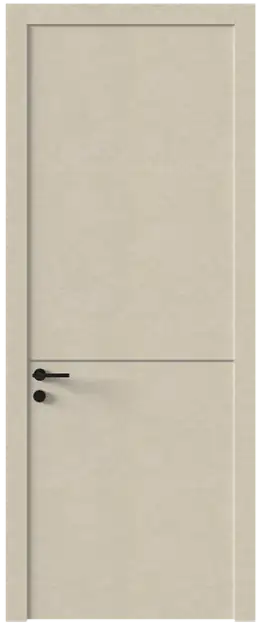Межкомнатная дверь Tivoli Б-3, Без стекла (ДГ), цвет - Версилк крем