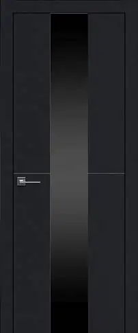 Дверь Tivoli / Тиволи Ж-3 Черная эмаль (RAL 9004) со стеклом