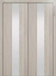 Дверь Tivoli / Тиволи Ж-1 Серый дуб со стеклом