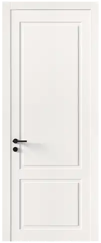 Дверь Tivoli И-5 Белоснежная мягкая шагрень без стекла