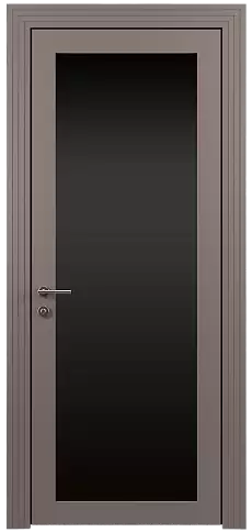 Дверь Tivoli З-1 Серая стяжка эмаль (RAL 060-60-05) со стеклом