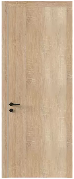 Межкомнатная дверь Tivoli А-1, Без стекла (ДГ), цвет - Дуб сонома светлый