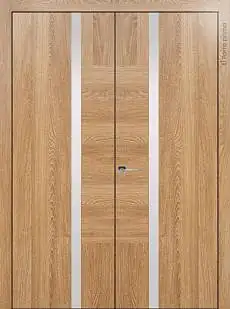 Дверь Tivoli / Тиволи Д-1 Дуб капучино без стекла