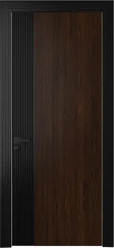 Дверь Sinistro Moderno / Синистро Модерно Черная эмаль (RAL 9004) без стекла