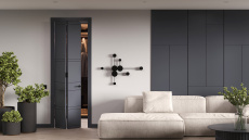 Дверь Tivoli Е-2 Графитово-серая эмаль (RAL 7024) Книжка