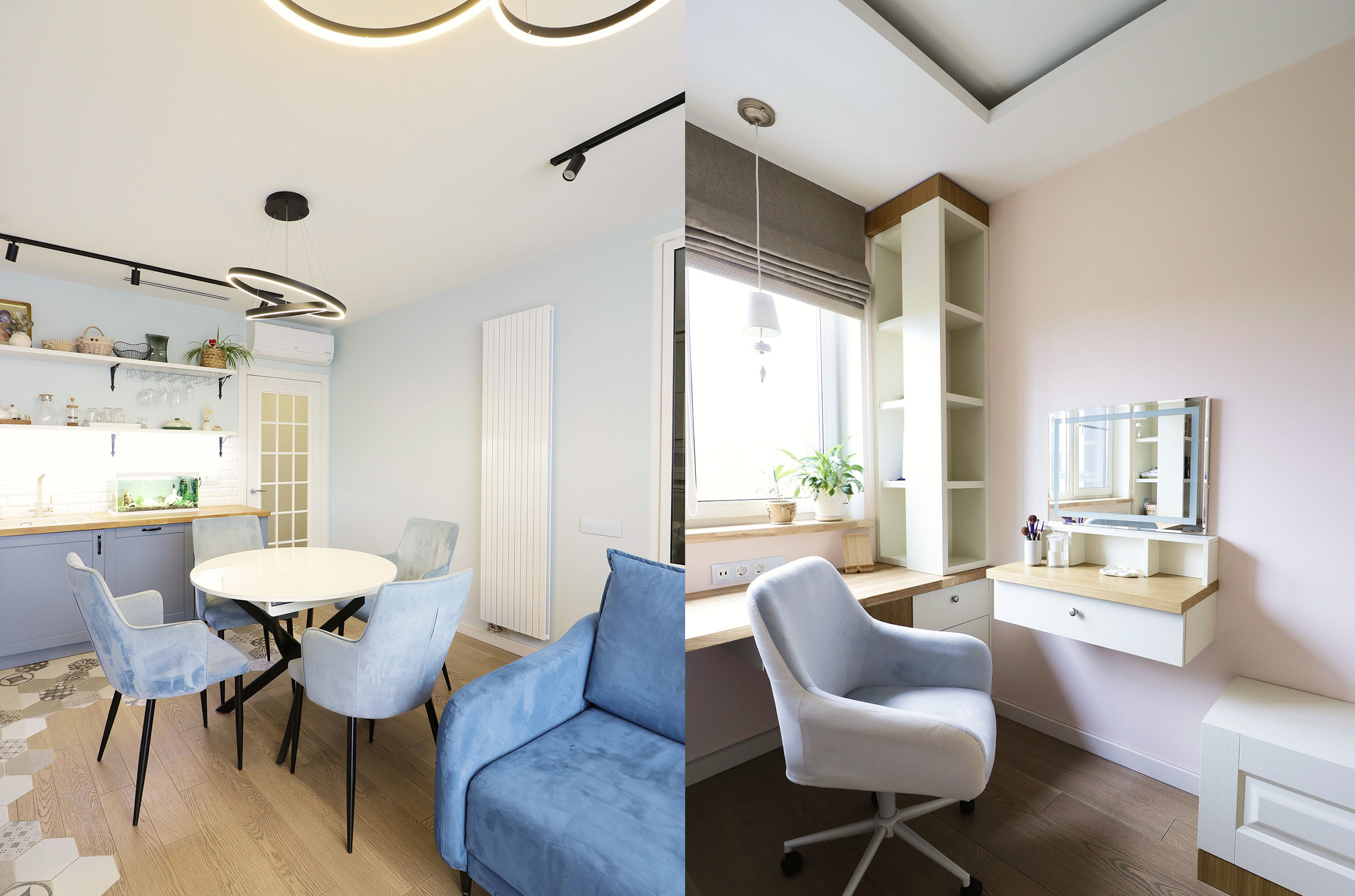 Проекты: Проект трехкомнатной квартиры для семьи с двумя детьми. Дизайнер Шуклина Мария