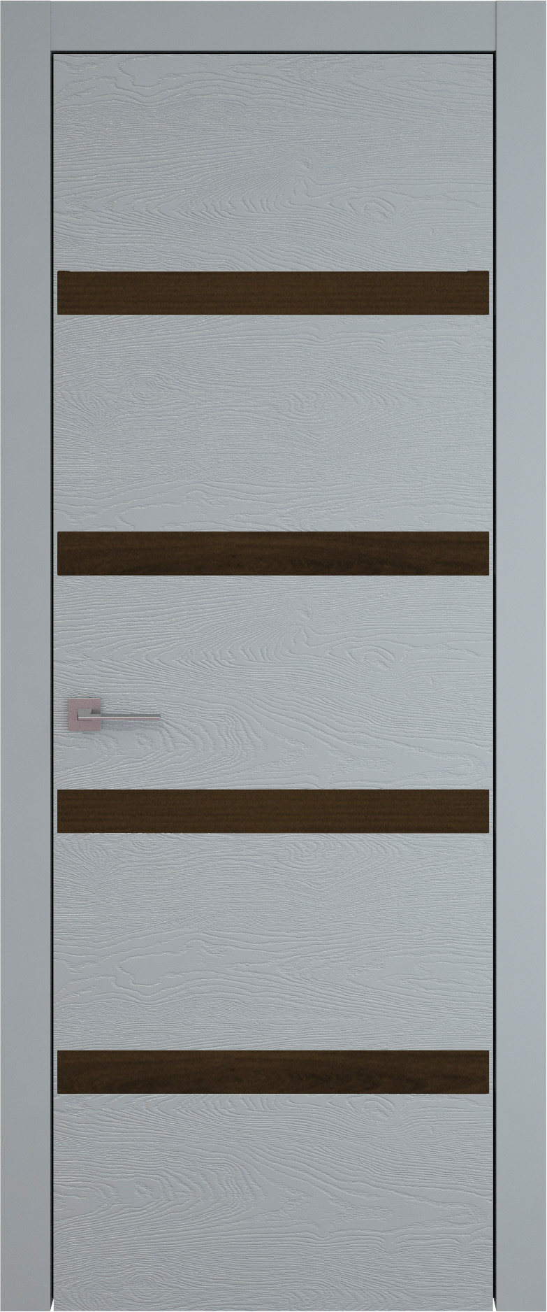 Межкомнатная дверь Tivoli б-2, цвет - белая эмаль (RAL 9003), без стекла (ДГ)