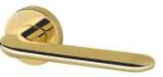 Ручка дверная EXCALIBUR, Золото глянец