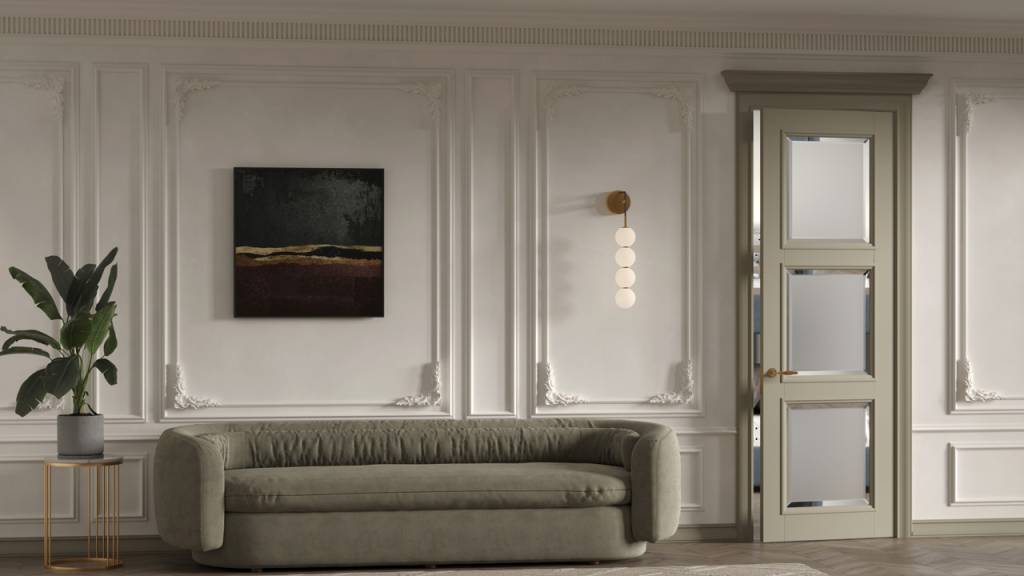 Milano LUX Серое лняное волокно Стекло мателюкс с фацетом .jpg