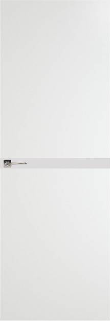 Межкомнатная дверь Tivoli Б-4 Невидимка, цвет - Белая эмаль (RAL 9003), Без стекла (ДГ)