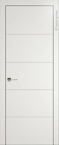 Дверь Tivoli Д-3 Бежевая эмаль (RAL 9010) без стекла