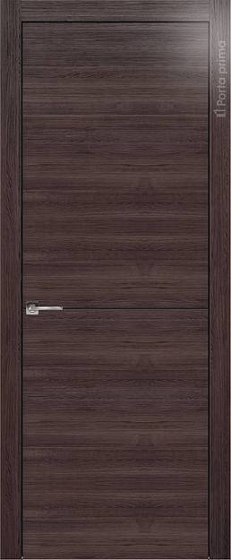 Межкомнатная дверь Tivoli Б-2, Без стекла (ДГ), цвет - Венге Нуар