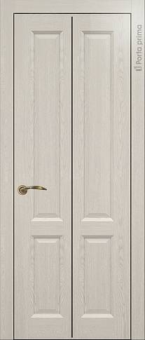 Дверь Dinastia Книжка Porta Classic Дуб шампань без стекла