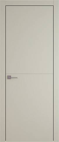 Дверь Tivoli / Тиволи Б-3 Серо-оливковая эмаль (RAL 7032) без стекла