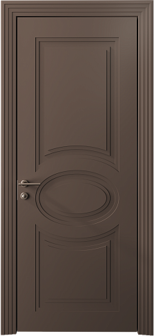 Дверь Florencia Neo Classic Scalino Коричневый Тик эмаль (RAL 050-50-10) без стекла