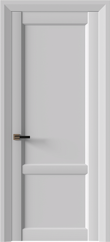 Дверь Dinastia Neo Classic Decoro Серая эмаль (RAL 7047) без стекла