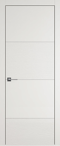 Дверь Tivoli / Тиволи Г-2 Бежевая эмаль-эмаль по шпону (RAL 9010) без стекла