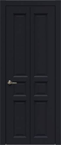 Дверь Imperia-R Книжка Porta&nbsp;Classic Черная эмаль (RAL 9004) без стекла