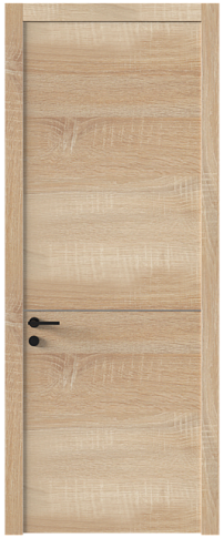 Дверь Tivoli Б-3 Дуб сонома светлый без стекла