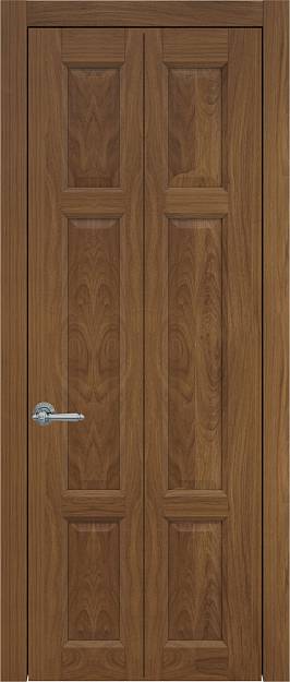 Межкомнатная дверь Porta Classic Siena Книжка, Без стекла (ДГ), цвет - Итальянский орех