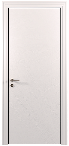 Дверь Tivoli Л-1 Белая эмаль по шпону (RAL 9003) без стекла