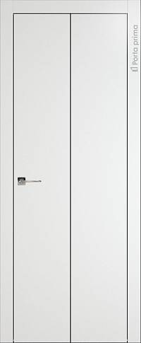 Дверь Tivoli А-1 Книжка Белая эмаль (RAL 9003) без стекла