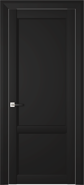 Межкомнатная дверь Dinastia Neo Classic Decoro, Без стекла (ДГ), цвет - Чёрный ST