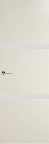 Дверь Tivoli / Тиволи В-4 Невидимка Жемчужная эмаль (RAL 1013) без стекла