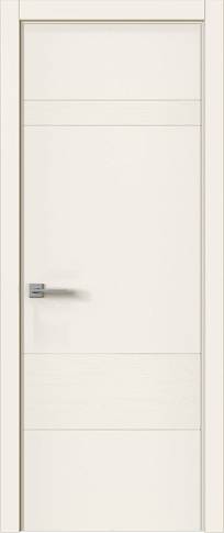 Дверь Tivoli / Тиволи К-2 Бежевая эмаль-эмаль по шпону (RAL 9010) без стекла