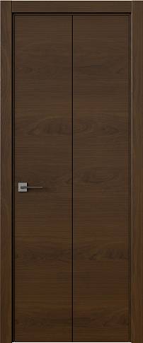 Дверь Tivoli А-2 Книжка Итальянский орех без стекла