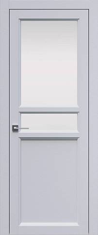 Дверь Sorrento Д2 Белая ST со стеклом