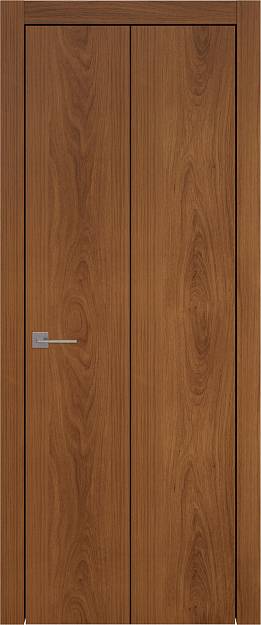 Межкомнатная дверь Tivoli / Тиволи А-1 Книжка, Без стекла (ДГ), цвет - Итальянский орех