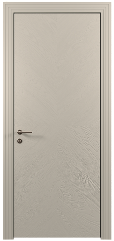 Дверь Tivoli И-1 Жемчужная эмаль по шпону (RAL 1013) без стекла
