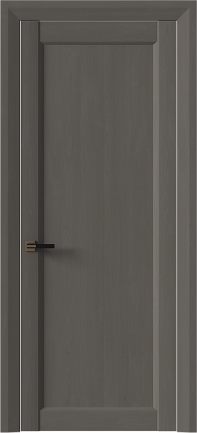 Межкомнатная дверь Domenica Neo Classic Decoro, Без стекла (ДГ), цвет - Тёмный серый ST