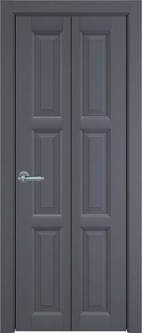 Дверь Milano Книжка Porta&nbsp;Classic Графитово-серая эмаль (RAL 7024) без стекла