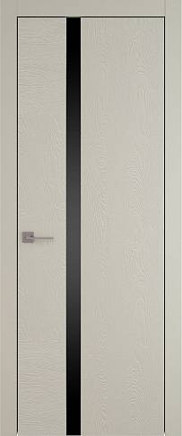 Дверь Tivoli Д-1 Серо-оливковая эмаль по шпону (RAL 7032) без стекла