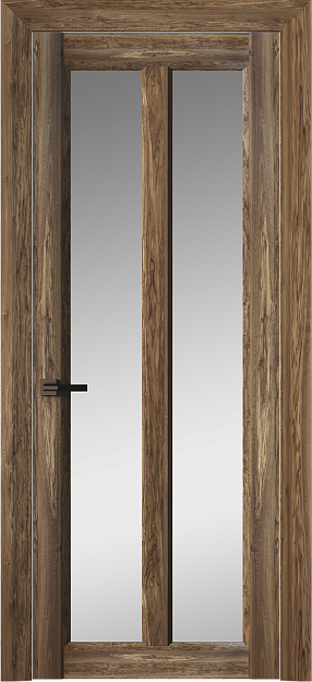 Межкомнатная дверь Prato Neo Classic Decoro / Прато Нео Классик Декоро, Со стеклом (ДО), цвет - Олива тёмная