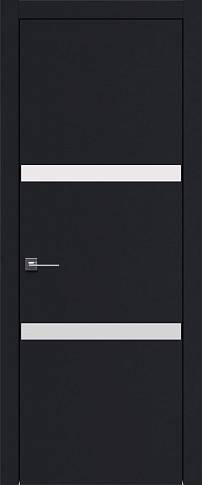 Дверь Tivoli / Тиволи В-4 Черная эмаль (RAL 9004) без стекла