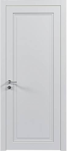 Дверь Domenica Neo Classic Серая эмаль (RAL 7047) без стекла