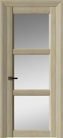 Дверь Milano Neo Classic Decoro / Милано Нео Классик Декоро Серый дуб со стеклом