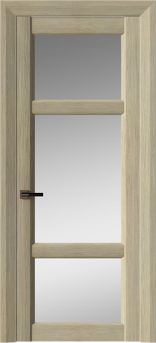 Дверь Siena Neo Classic Decoro / Сиена Нео Классик Декоро Серый дуб со стеклом