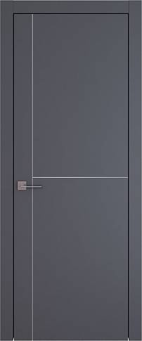 Дверь Tivoli / Тиволи Е-3 Графитово-серая эмаль (RAL 7024) без стекла