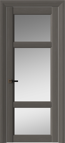 Дверь Siena Neo Classic Decoro Тёмный серый ST со стеклом