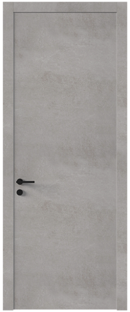 Межкомнатная дверь Tivoli / Тиволи А-5, Без стекла (ДГ), цвет - Белый камень