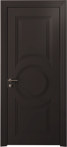 Дверь Ravenna Neo Classic Scalino Чёрный Базальт эмаль (RAL 040-30-05) без стекла