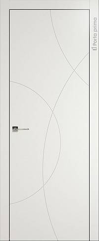 Дверь Tivoli Б-5 Бежевая эмаль (RAL 9010) без стекла