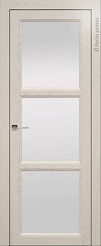 Дверь Sorrento В2 Дуб шампань со стеклом